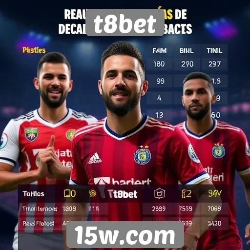 Estatísticas de jogadores no t8bet