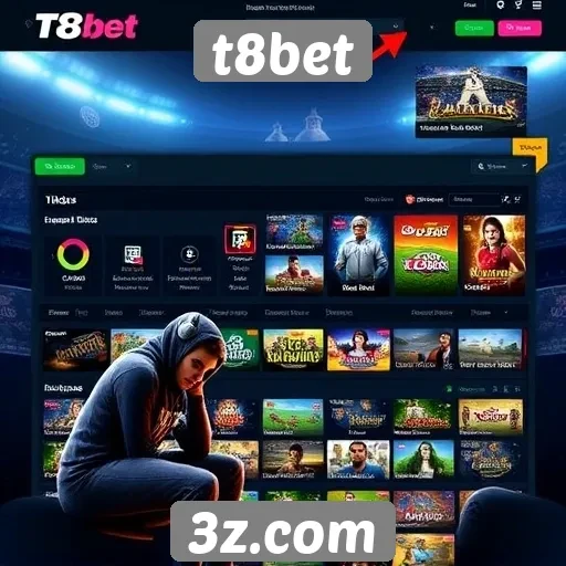 novidades e recursos do site t8bet