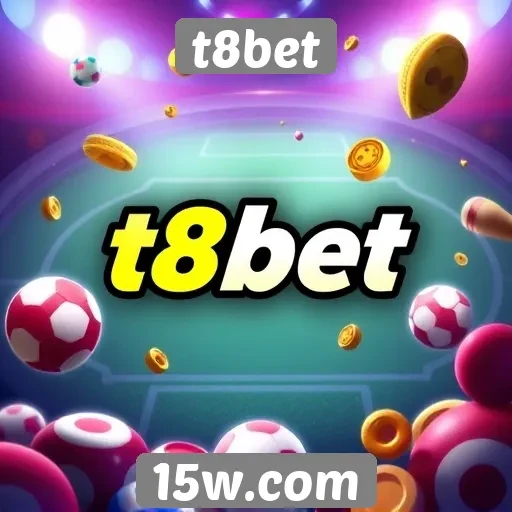 Variedade de jogos disponíveis na plataforma t8bet